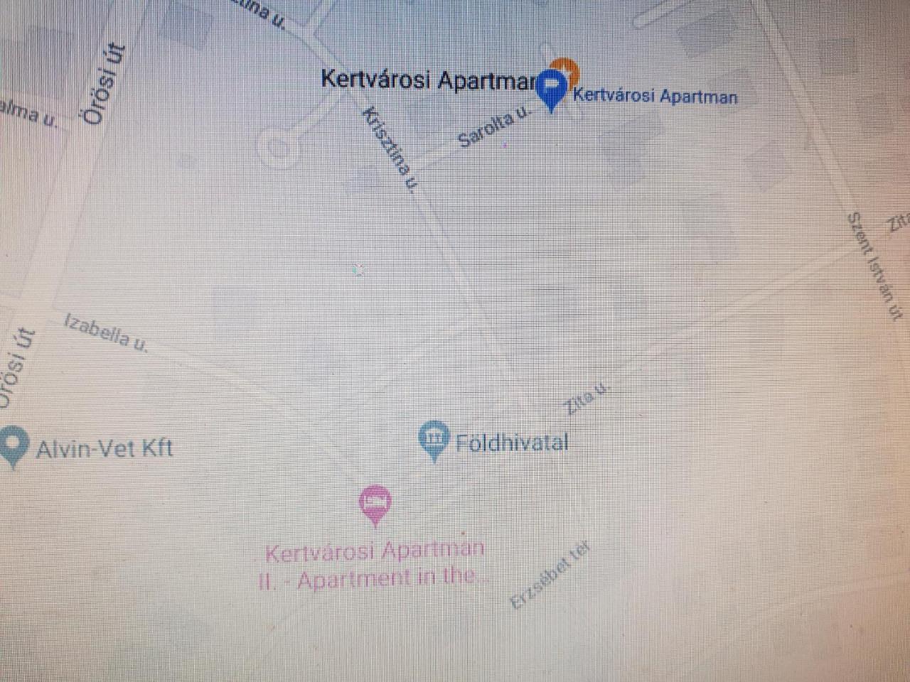 Kertvarosi Apartman II Tiszaújváros Dış mekan fotoğraf